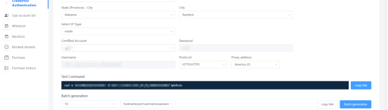 Swiftproxy log in