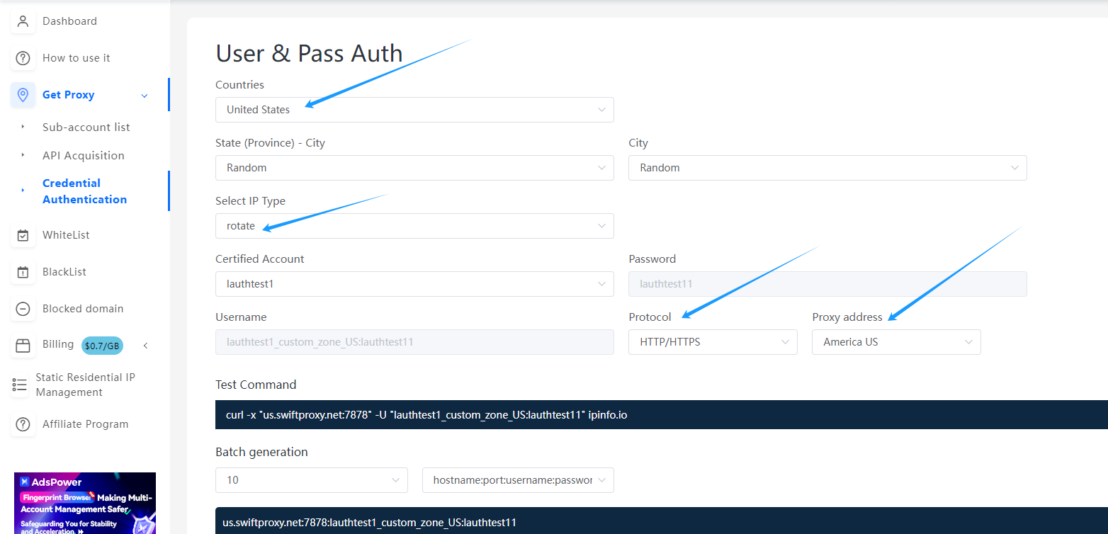 swiftproxy usa ips