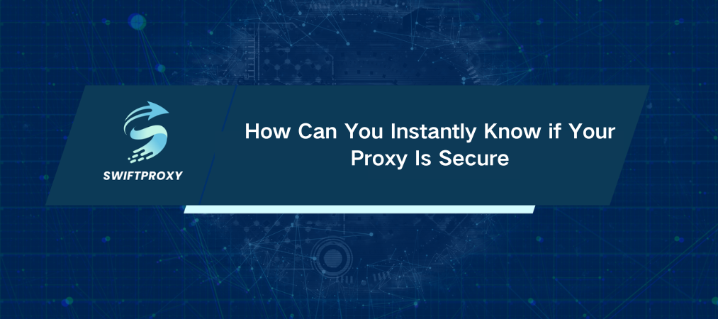 How Can You Instantly Know if Your Proxy Is Secure