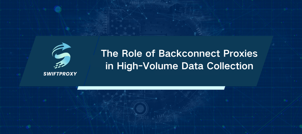 The Role of Backconnect Proxies in High-Volume Data Collection