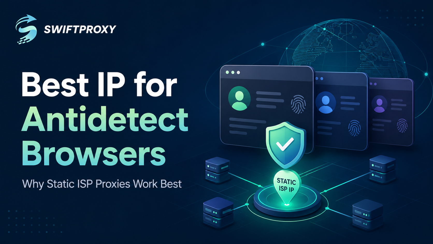 Best IP for Antidetect Browsers — Why Static ISP Proxies Work Best