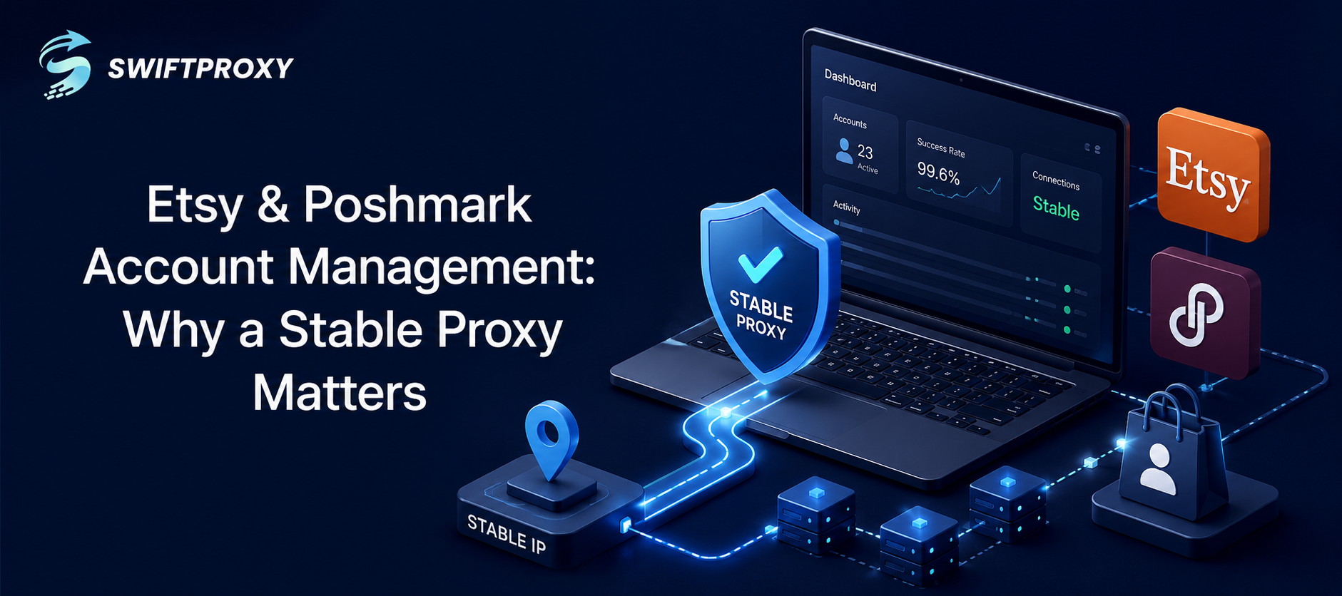 Etsy & Poshmark Account Management: Why a Stable Proxy Matters