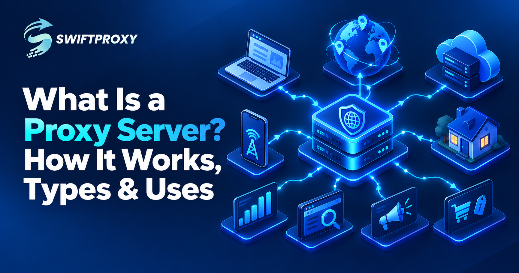 What Is a Proxy Server? How It Works, Types & Uses